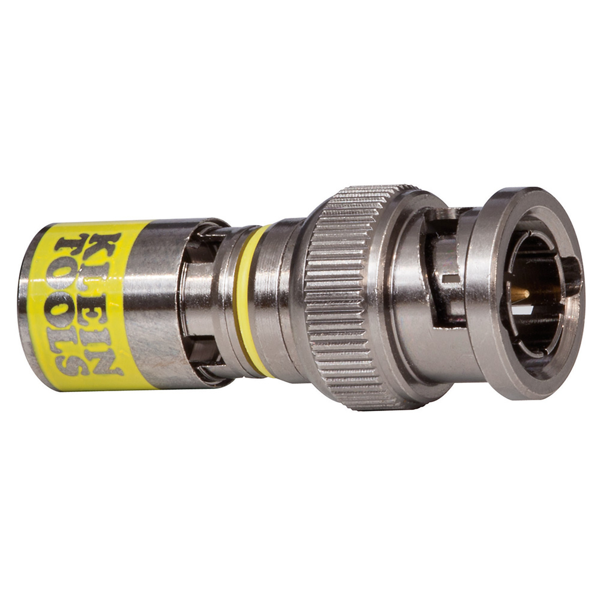 Klein Tools Universal BNC Compression Connectors — RG6/R6Q, 35 Pcs, Model# VDV813-613